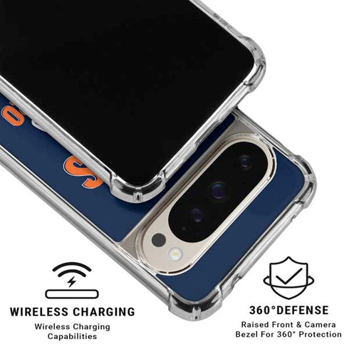 NFL Chicago Bears Helmet Pixel 9/9 Pro Clear Case